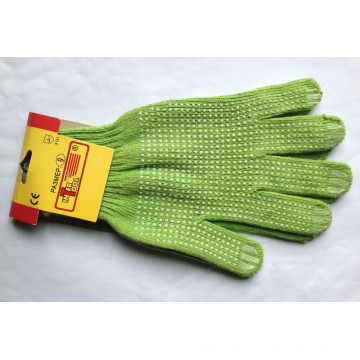 Guantes de algodón para guantes, guantes de goma recubiertos